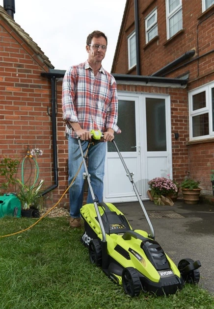 Kosiarka Ryobi RLM13E33S 220V, 1300 W, 33 cm, 35 l, 20-60 mm (5133002343) - obraz 7
