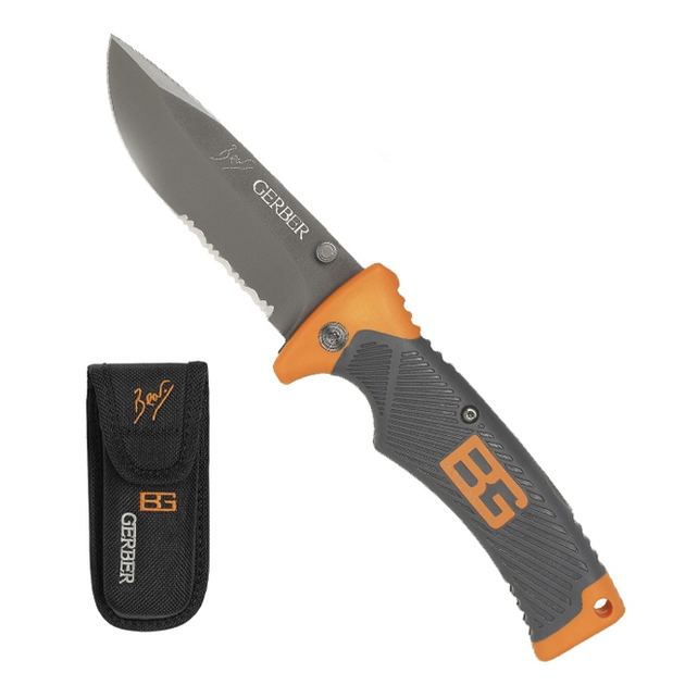 Нож складной Gerber Bear Grylls Folding Sheath Knife блистер AE-1312 - изображение 2