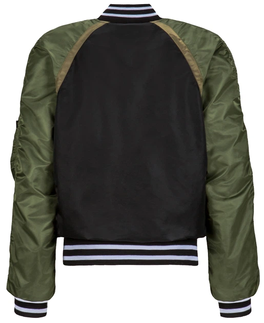 Бомбер Alpha Industries L-2b Raglan MJL48502C1 L Patrol green/Black/Sage - изображение 2