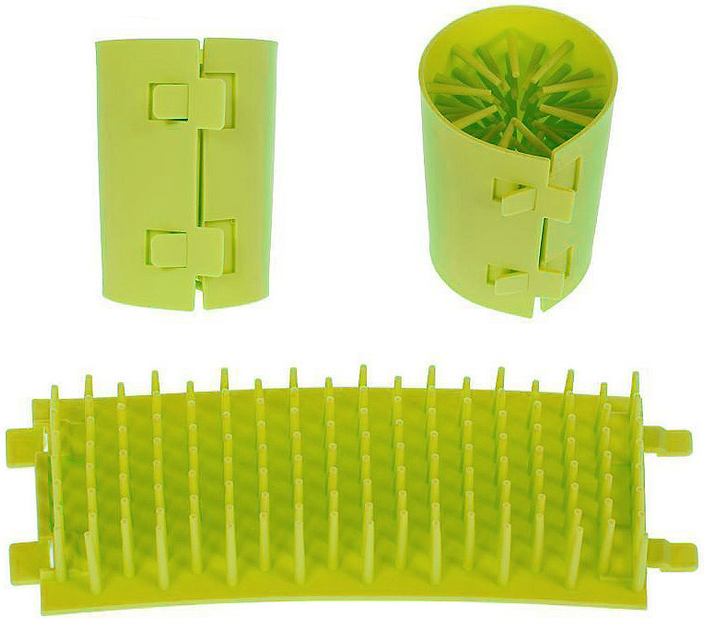 Лапомийка Soft Gentle Silicone Bristles 300 мл Салатова (2000992390576) - зображення 4