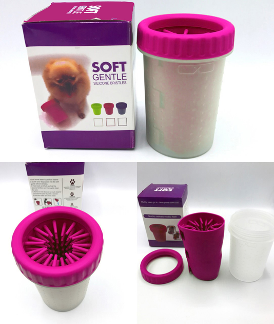 Лапомийка Soft Gentle Silicone Bristles 300 мл Малинова (2000992390552) - зображення 10