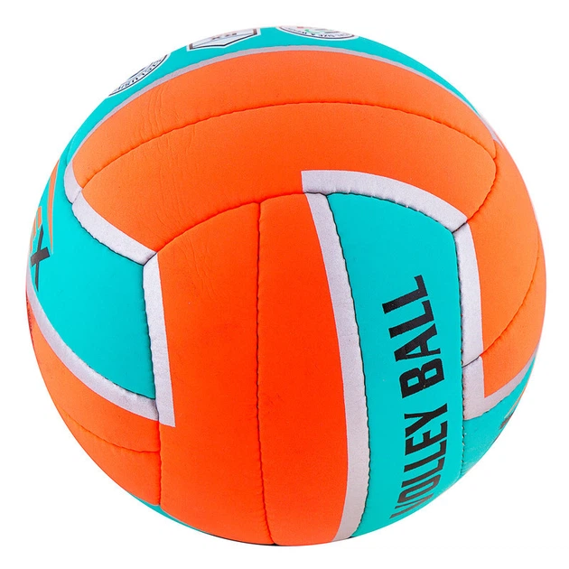 М'яч волейбольний Ronex Orange/Green Cordy №5 RX-2405 - Фото 2 М'яч волейбольний Ronex Orange/Green Cordy №5 RX-2405 - зображення 2