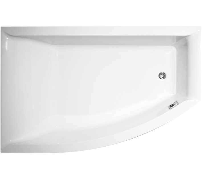 Акриловая ванна Vagnerplast Veronella 160 см OFFSET левая VPBA160VEA3LX ...