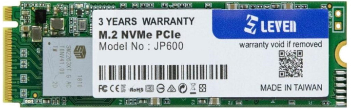 SSD диск Leven JP600 512GB M.2 2280 PCIe 3.0 x4 3D NAND TLC (JP600-512GB) - изображение 1