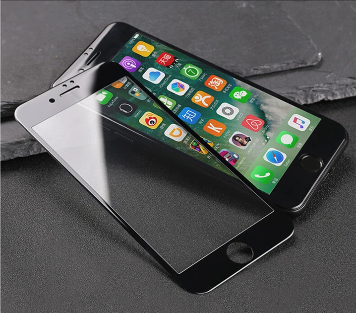 Защитное стекло Chyi Apple Iphone 8 Full cover черный 0.26 мм