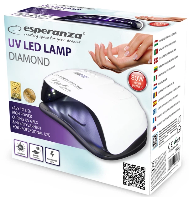 ESPERANZA Lampa UV LED EBN007 do utwardzania - obraz 4
