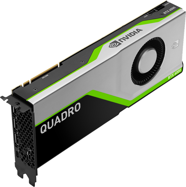 Видеокарта PNY PCI-Ex NVIDIA Quadro RTX6000 24GB GDDR6 (256bit) (1440/14000) (4 x DisplayPort, 1 x VirtualLink) (VCQRTX6000-BSP) - изображение 3