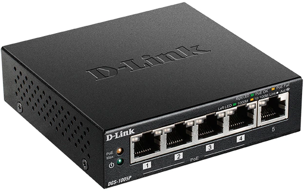 Switch D-Link DGS-1005P - obraz 2