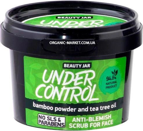 Скраб для обличчя Beauty Jar Under Control 120 г (4751030830360)