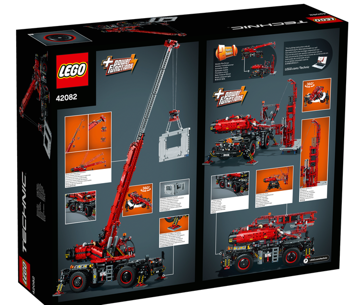 Lego Technic Подъёмный кран для пересечённой местности 42082 - изображение 2