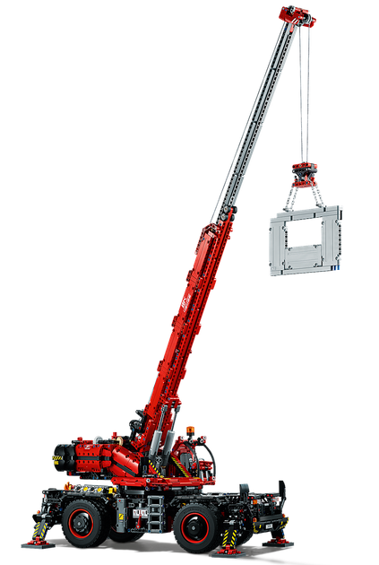 Lego Technic Подъёмный кран для пересечённой местности 42082 - изображение 7