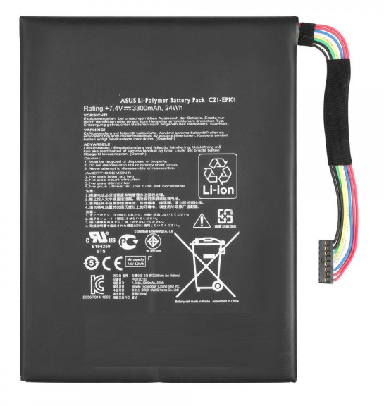 Акумуляторна батарея Asus C21-EP101 (7.4V, 4000 mAh, Li-Pol) для Eee Pad TF101 - Фото 1 Акумуляторна батарея Asus C21-EP101 (7.4V, 4000 mAh, Li-Pol) для Eee Pad TF101 - изображение 1