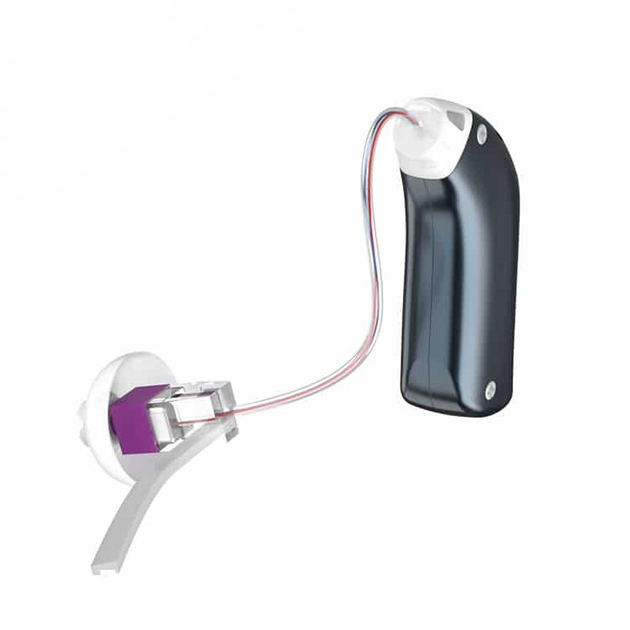 Универсальный слуховой аппарат Medica-Plus sound control 10.0 (Pro +) Цифровой заушный усилитель с менеджером адаптации по мощности Original Черный - изображение 2