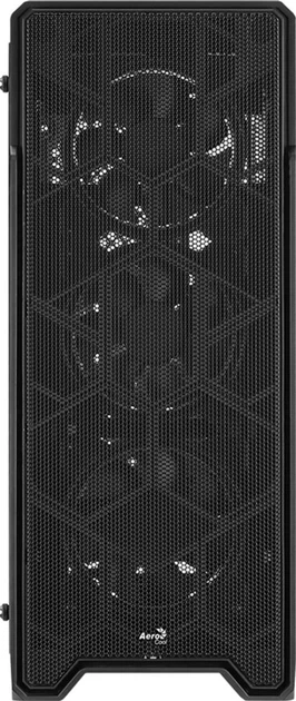 Obudowa Aerocool Ore FRGB-G-BK-v1 szkło hartowane czarne (ACCM-PV21033.11) - obraz 4