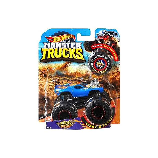 Rodger dodger hot wheels cheap monster truck