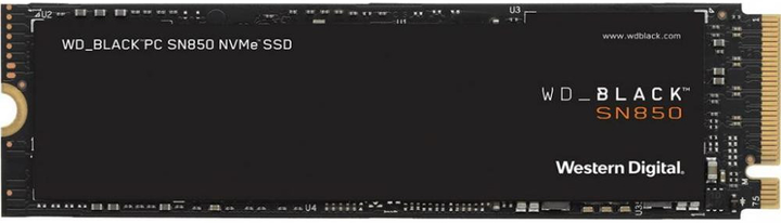 SSD диск Western Digital Black SN850 2TB NVMe M.2 2280 PCIe 4.0 x4 (WDS200T1X0E) - изображение 1