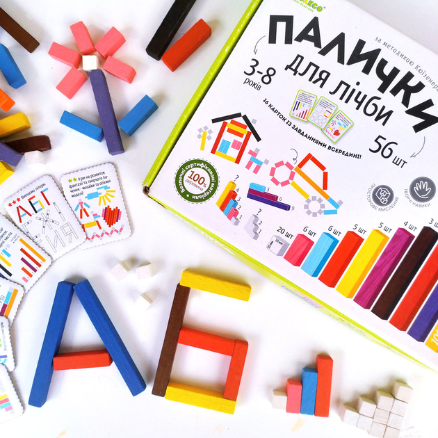 Деревянные палочки для счета – низкие цены, кредит, оплата частями в ...