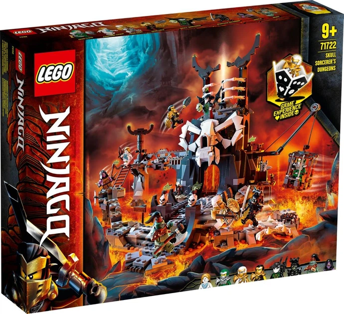Lego Ninjago Підземелля чаклуна-скелета 71722 – іграшки з
