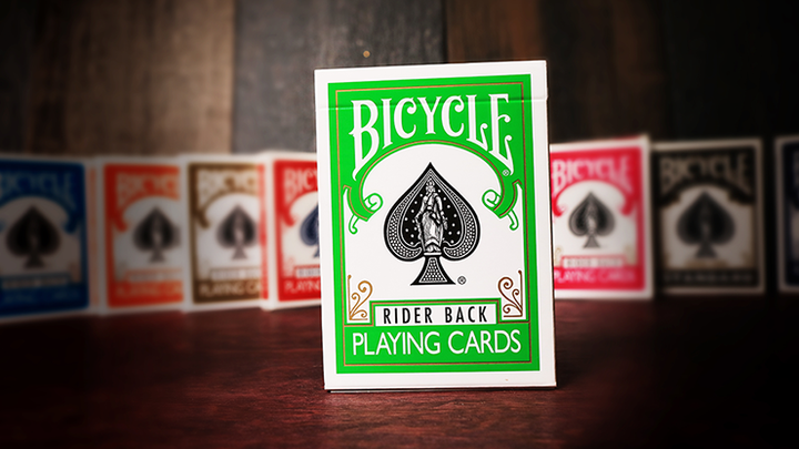 Карти гральні USPCC Bicycle Rider Back Green зелені - зображення 2