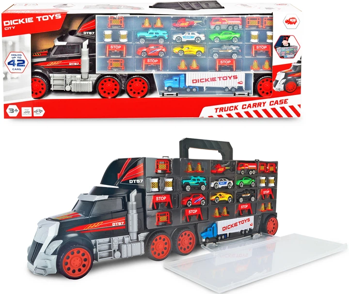 Zestaw do zabawy Dickie Toys Laweta przewoźnik aut (4006333059247) - obraz 6