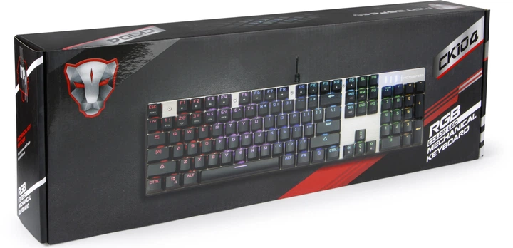 Клавиатура проводная MOTOSPEED CK104 RGB USB ENG, UKR, RUS Outemu Red (mtck104cmr) - изображение 10