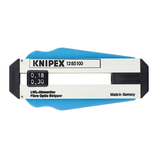 Инструмент для снятия изоляции с оптоволоконного кабеля - Knipex 12 85 100 SB - Фото 1 Инструмент для снятия изоляции с оптоволоконного кабеля - Knipex 12 85 100 SB - изображение 1