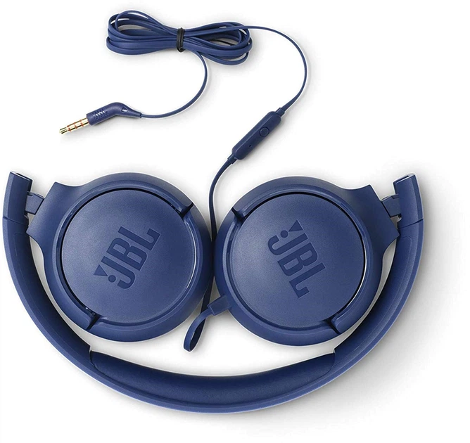 Навушники JBL T500 Blue (JBLT500BLU) - зображення 5