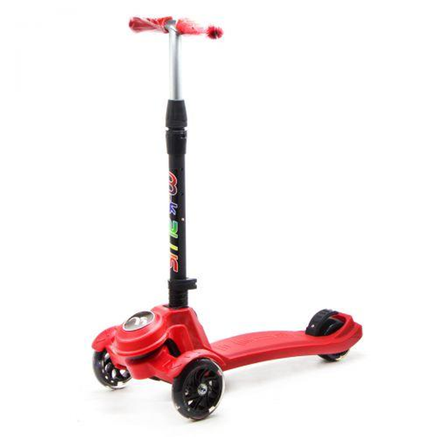 Самокат трехколесный "Scooter M-K PLUS" (красный) GS-0041 – фото ...
