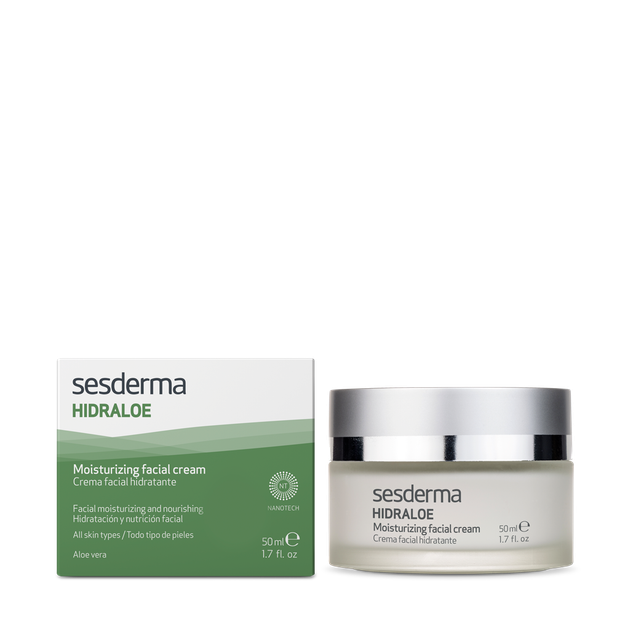 Зволожуючий крем для обличчя Sesderma Hidraloe 50 мл (8470003635158) - Фото 1 Зволожуючий крем для обличчя Sesderma Hidraloe 50 мл (8470003635158) - зображення 1