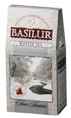 Чорний чай Basilur Зимовий 100 г картон - Фото 1 Чорний чай Basilur Зимовий 100 г картон - зображення 1