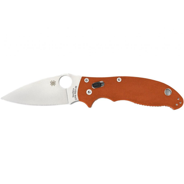 Нож Spyderco Manix 2 Sprint Run REX 45 Orange (C101GPBORE2) - изображение 1