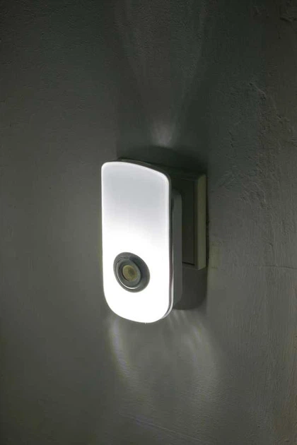 Lampka nocna LED Brennenstuhl z czujnikiem ruchu i zmierzchu SLA 16+2 B (1173240) - obraz 5