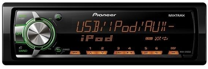 Pioneer mixtrax mvh x460ui инструкция где usb