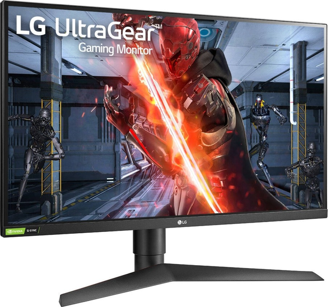 Монитор LG 27" UltraGear 27GN750-B IPS Black; 1920x1080 (240 Гц), 1 мс, 400 кд/м2, DisplayPort, 2хHDMI, 3xUSB3.0 - изображение 3