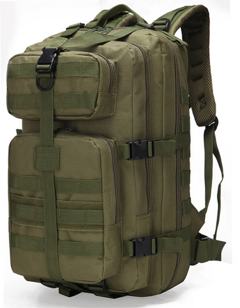 Тактический, городской, штурмовой,военный рюкзак ForTactic 30-35 литров Хаки - изображение 1