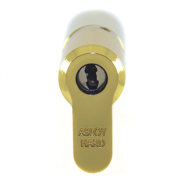 Цилиндр Abloy Protec2 HARD 118 мм (62х56T) ключ/тумблер латунь - изображение 3