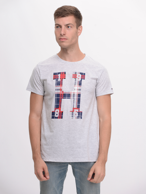 Футболка бавовняна довга чоловіча Tommy Hilfiger 9634.2 2XL Сіра від Rozetka на платформі USKIDKA Акція на Футболка бавовняна довга чоловіча Tommy Hilfiger 9634.2 2XL Сіра від Rozetka