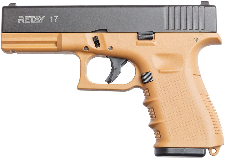 Пистолет стартовый Retay G17 9 мм sand (1195.08.15) - изображение 1