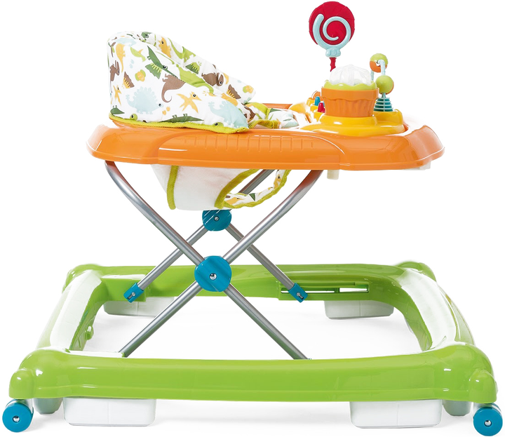 Ходунки Chicco Circus Жовтогарячо-зелені (79441.32) (8058664113729) - зображення 2