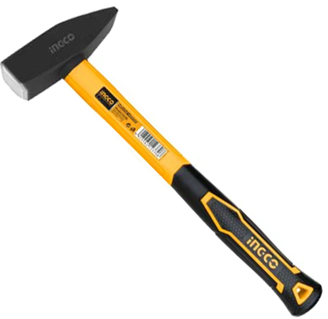 Молоток INGCO слесарный фиберглассовая ручка 1000 г (HMH881000) – фото ...