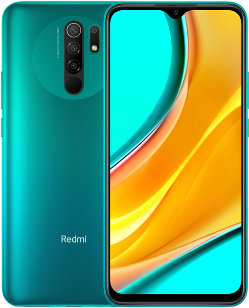 Мобильный телефон Xiaomi Redmi 9 3/32GB NFC Ocean Green (Международная ...