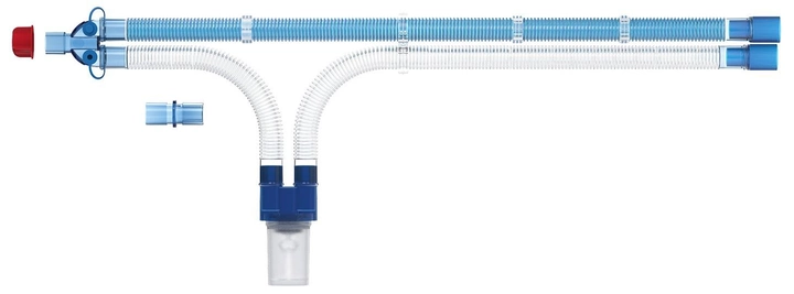 Контур дыхательный  Flexicare стандартный без подогрева патрубок выдоха 22 мм для взрослых - изображение 1