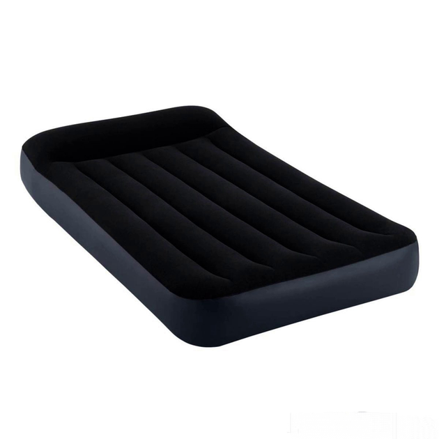 Односпальный надувной матрас с насосом Intex Twin Pillow Rest ...