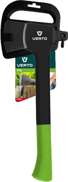Сокира Verto 1350 г обух 800 г рукоятка зі скловолокна 28" 05G103 (5902062050588) - зображення 2