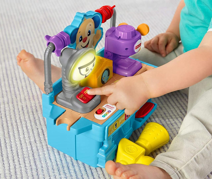 Fisher price busy store learning tool bench