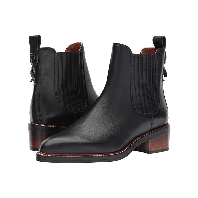 Coach bowery chelsea hot sale boot black