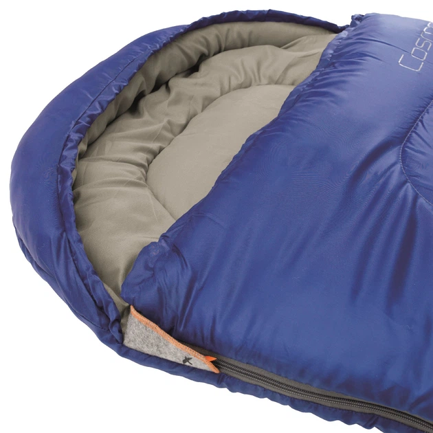 Спальний мішок Easy Camp Cosmos +8 °C Blue (Right) (5709388103840) - зображення 3