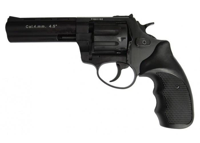 Револьвер флобера STALKER S 4 мм 4,5" черн. рук.(силумін.барабан) (3880.00.30) - зображення 1