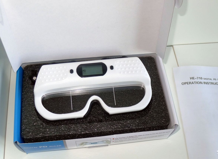 Пупиллометр цифровий PPD HE - 710 прилад для підбору окулярів PD (mpm_00078) - зображення 2