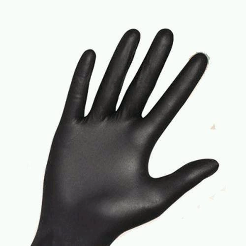 Одноразові рукавички нестерильні нітрилові без пудри Ampri Style Чорні розмір L 100шт в упаковці - изображение 1